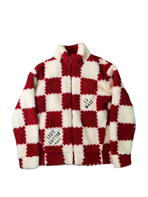 louis vuitton velvet jacket|louis vuitton checkered jacket.